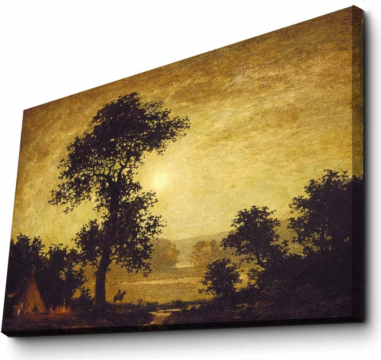 Pikturë dekorative në kanavacë, Wallity FAMOUSART-110, shumëngjyrëshe, 45x70cm