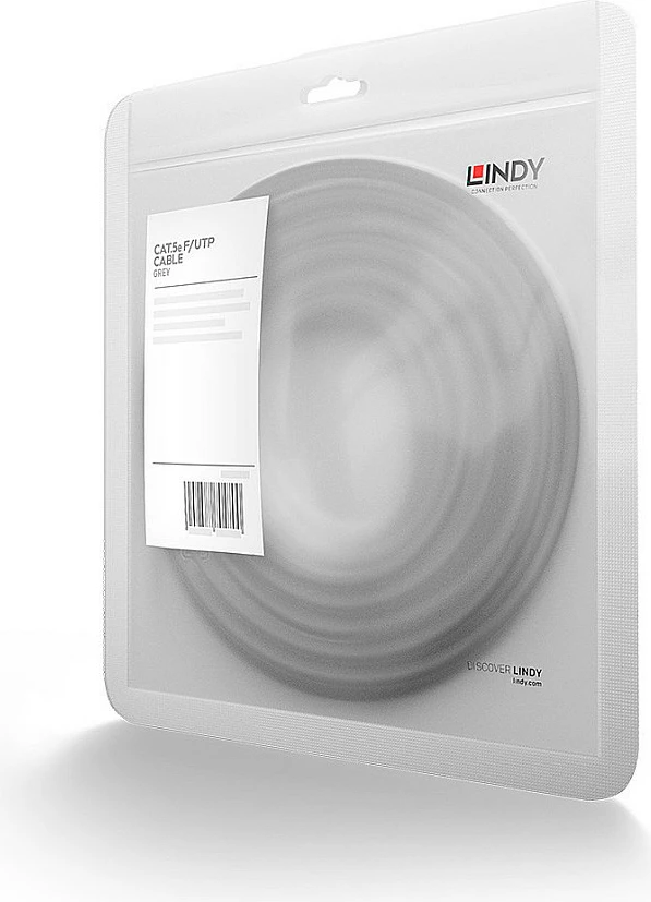 Kabllo rrjeti Lindy 48343, Cat5e F/UTP, 2 m, RJ-45, Gri