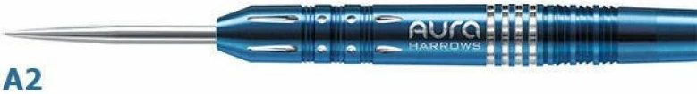Shigjeta për Dart Harrows Aura, për meshkuj dhe femra, blu dhe argjendtë