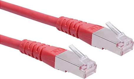 Kablë rrjeti ROLINE Cat6 S/FTP 20m, RJ45-RJ45, e kuqe