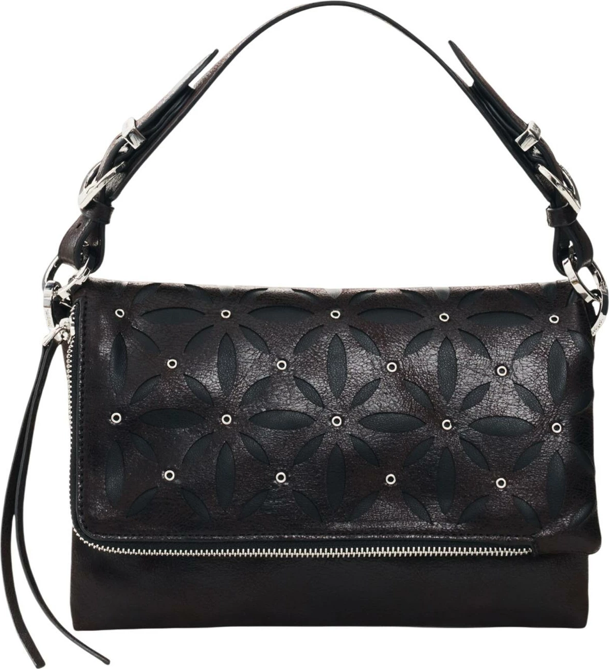 Çantë krahu Desigual BAG_CORIOLIS MURANO 26WAXP73, e zezë