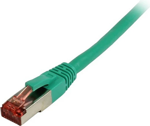 Kabllo rrjeti Synergy21 RJ45 CAT6 0.15m S/FTP Superflex, e gjelbër
