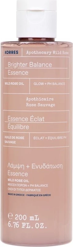 Esencë për fytyrë Korres Apothecary Wild Rose Brighter Balance Essence 200ml për femra