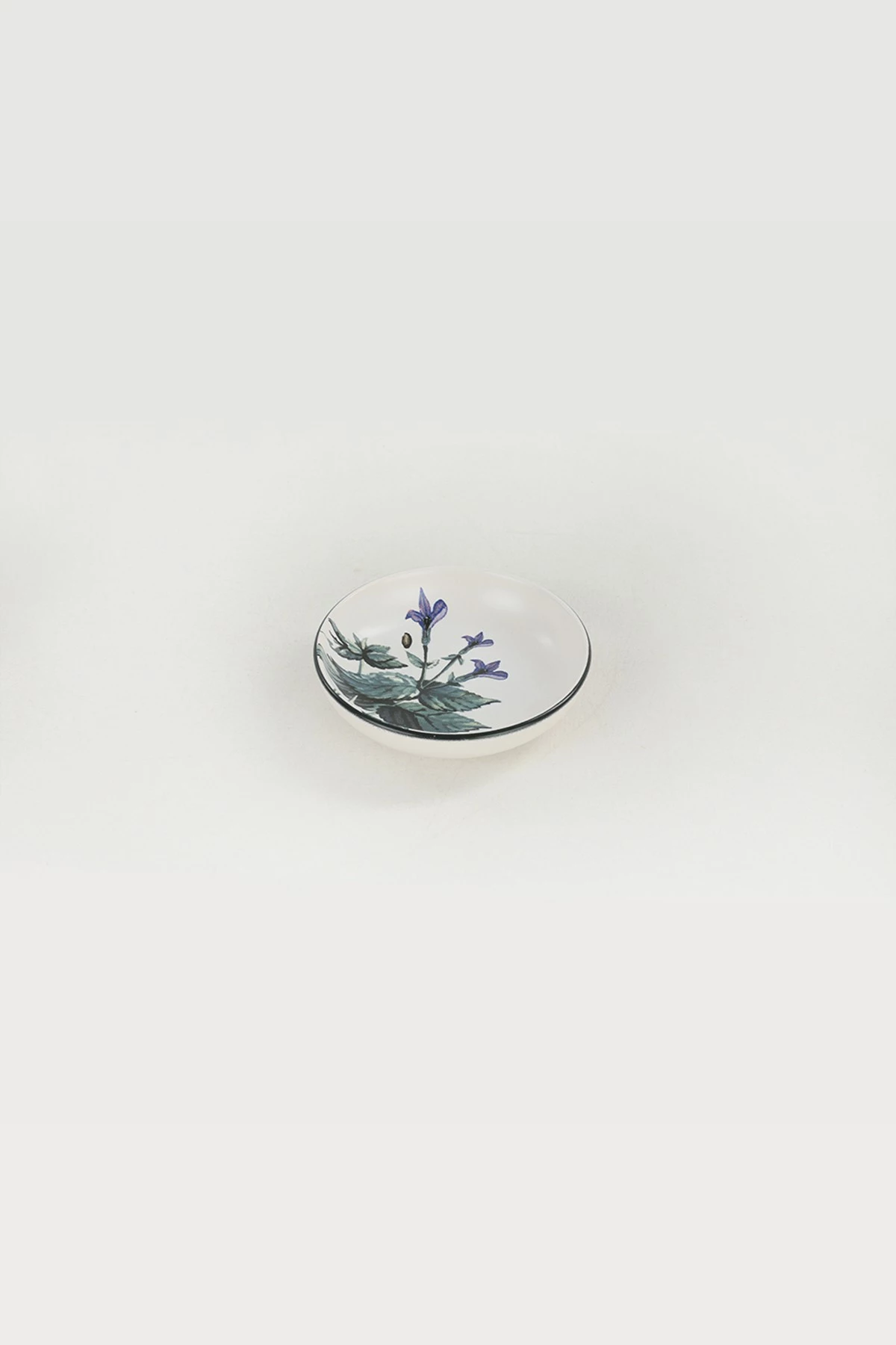 Set 6 copë tasë salce, qeramikë, Hermia Concept, të bardhë, jeshile, vjollcë, të zeza, ST489406F022AMD3600MAYD100