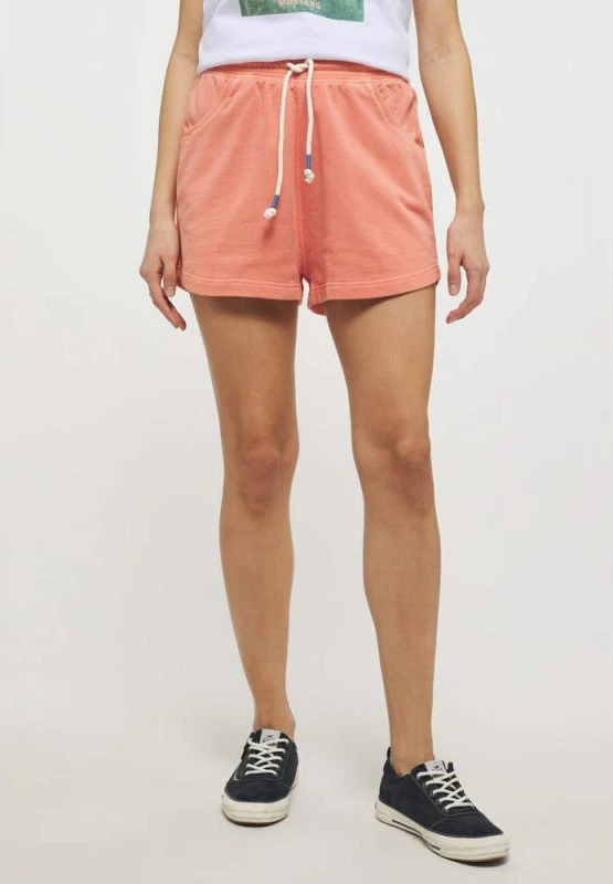 Pantallona të shkurtra për femra Mustang, portokalli