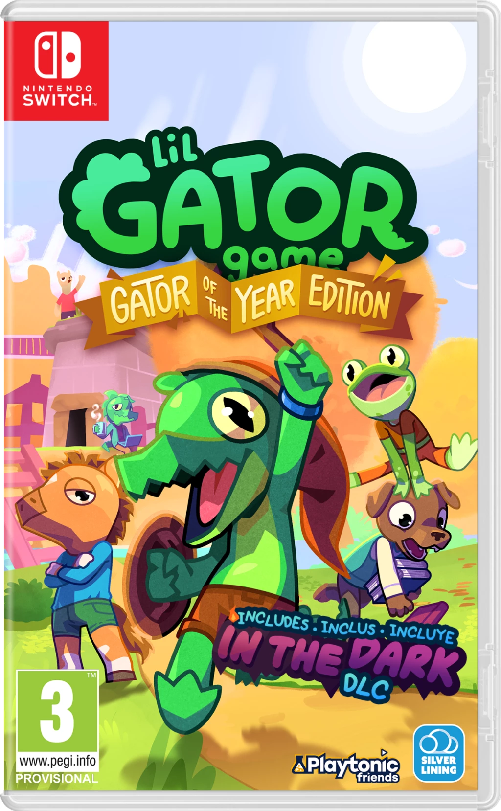 Lojë Nintendo Switch Silver Lining Interactive Lil Gator Game: Gator Of The Year Edition, përfshin In the Dark DLC
