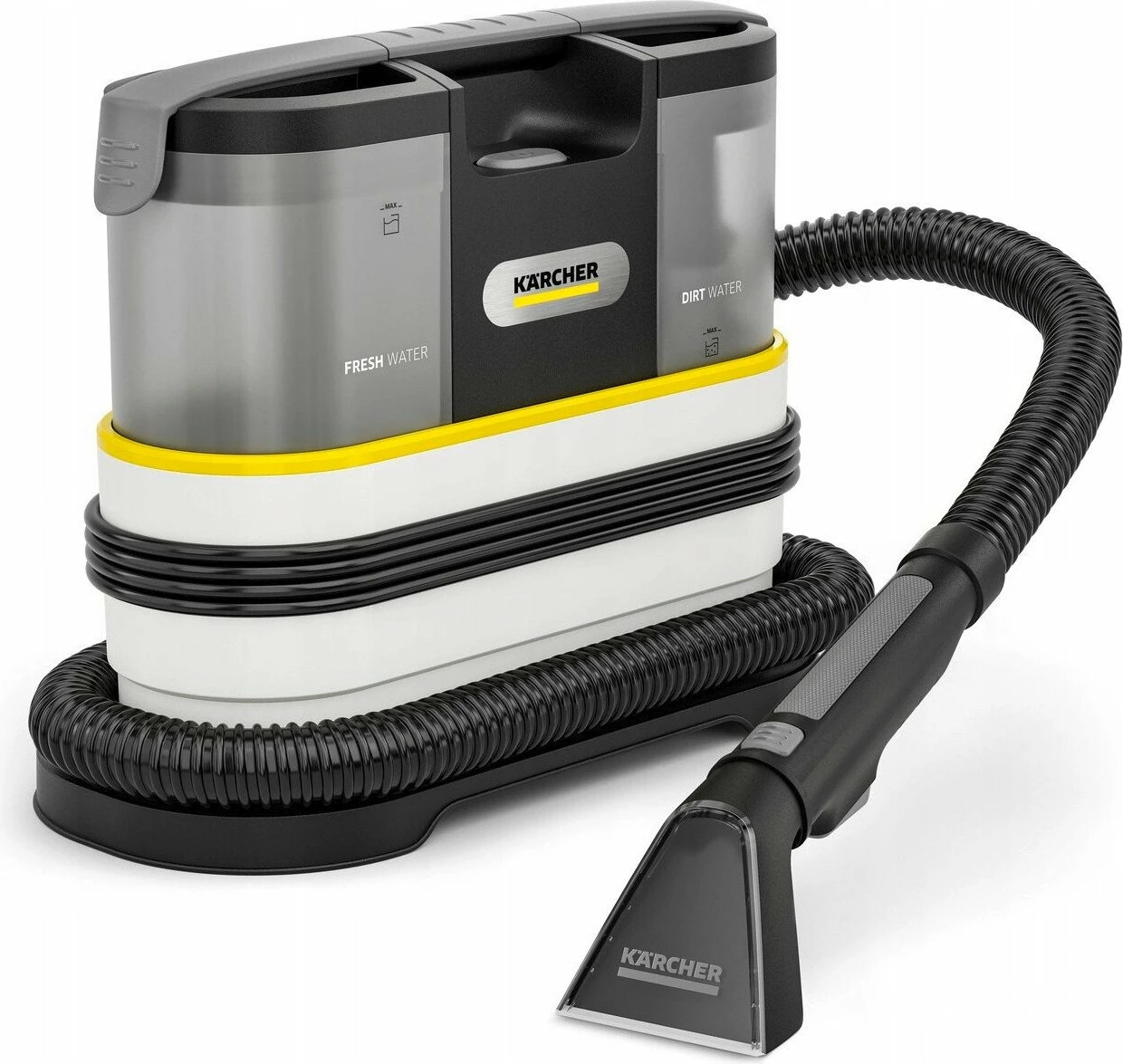 Fshesë larëse për tapiceri Kärcher SE 2 Spot 1.081-410.0 450W 1.5L Gri