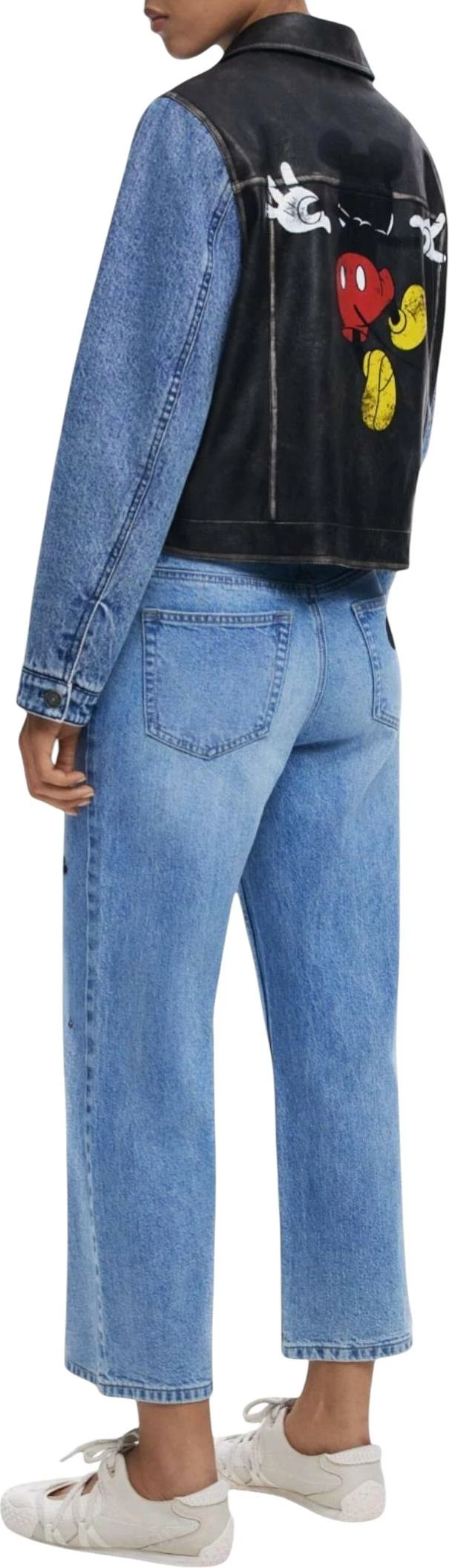 Jakne për femra Desigual CHAQ_CONSTRAS 25WWED16, denim [Madhësia: L]