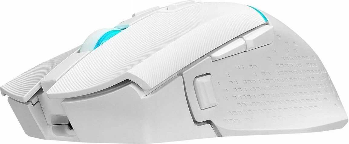 Maus pa kabllo Rampage Drop M3 V2 24000 DPI, Bluetooth/2.4 GHz, i bardhë