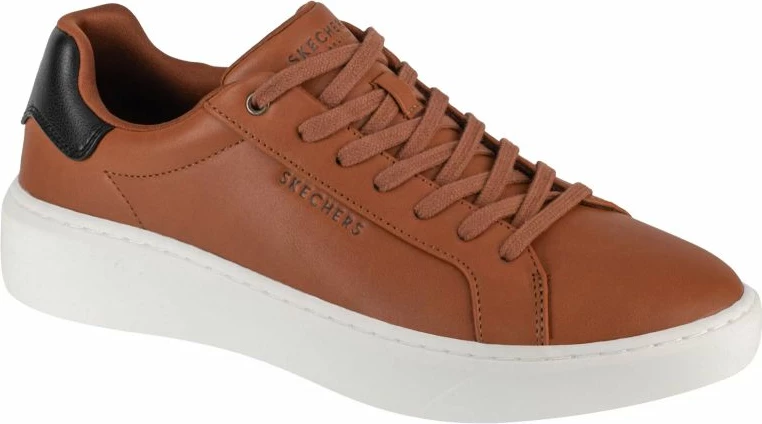 Atlete Skechers Court Break Suit 183175-COG, kafe