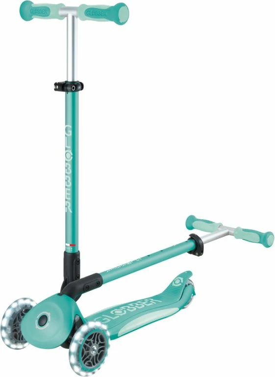 Trotinetë me ulëse Globber GO•UP DELUXE LIGHTS 3-në-1 për fëmijë