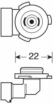 Lampa Hb4 9006 12v 55w