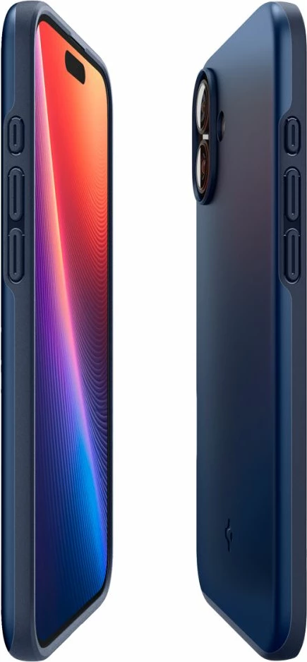 Mbështjellës Spigen Thin Fit MagSafe për iPhone 16, Kaltër