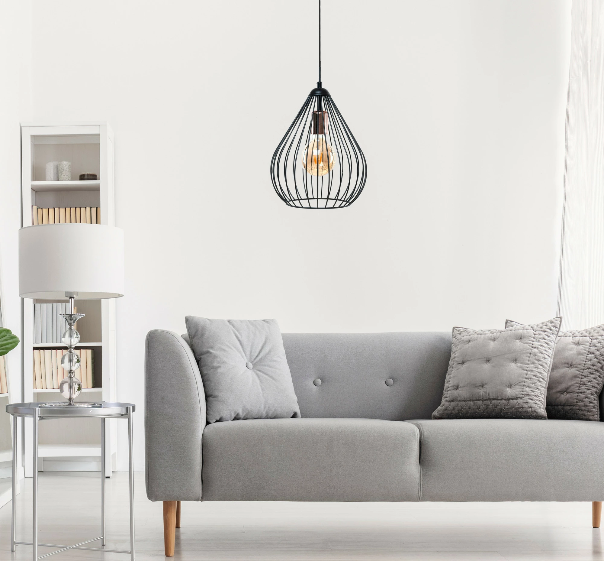 Llambë tavani Opviq, model 205-AS, metal i zi