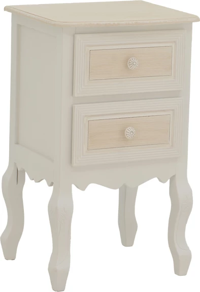 Komodinë me sirtarë Joliene, ngjyrë natyrale-antike, MDF, 40x34.5x64.5cm