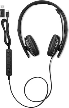 Kufje Lenovo Wired ANC Headset Gen 2 UC, USB-C, me mikrofon, të zeza