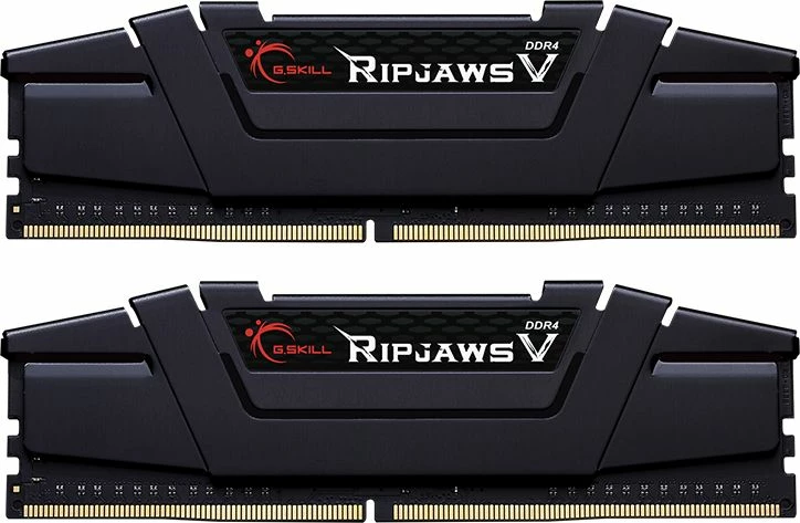 RAM Memorje G.Skill Ripjaws V F4-3600C18D-16GVK 16GB (2x8GB) DDR4 3600MHz CL18 UDIMM, e zezë