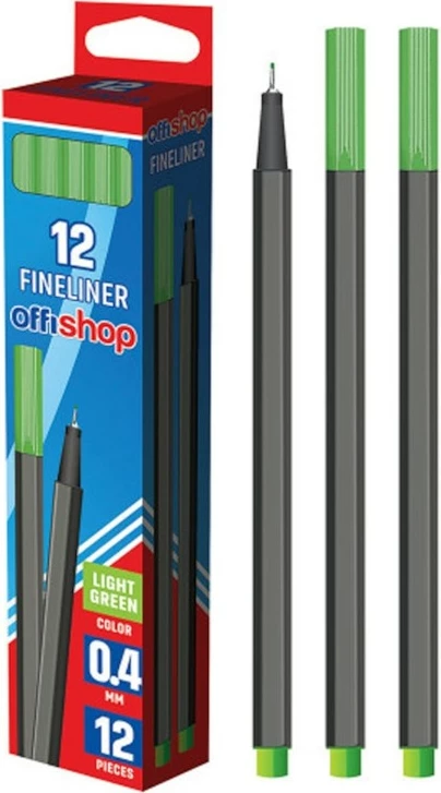 Osh Kimik Fineliner I Gjelbert 0.4Mm 1/12 Of508