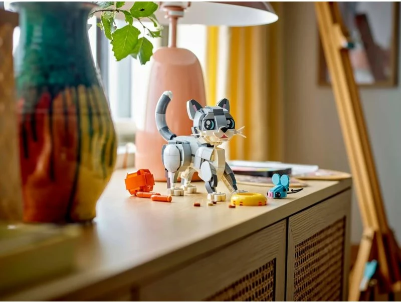 Lodra LEGO për fëmijë, Creator 3in1 Mischievous Cat