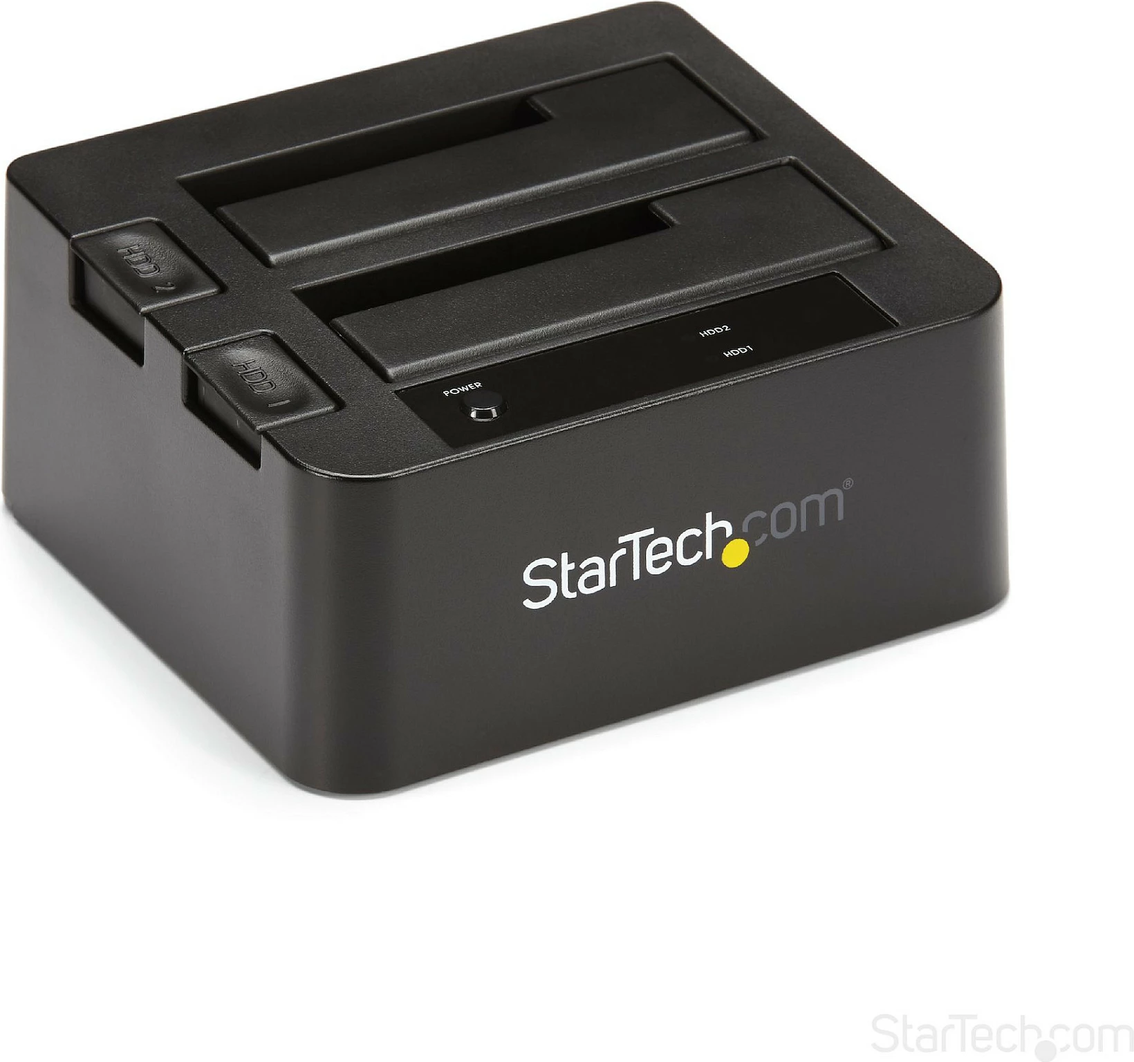 Stacion docking StarTech Dual-Bay USB 3.2 Gen 2 për SATA SSD/HDD 2.5/3.5, 10Gbps, i zi