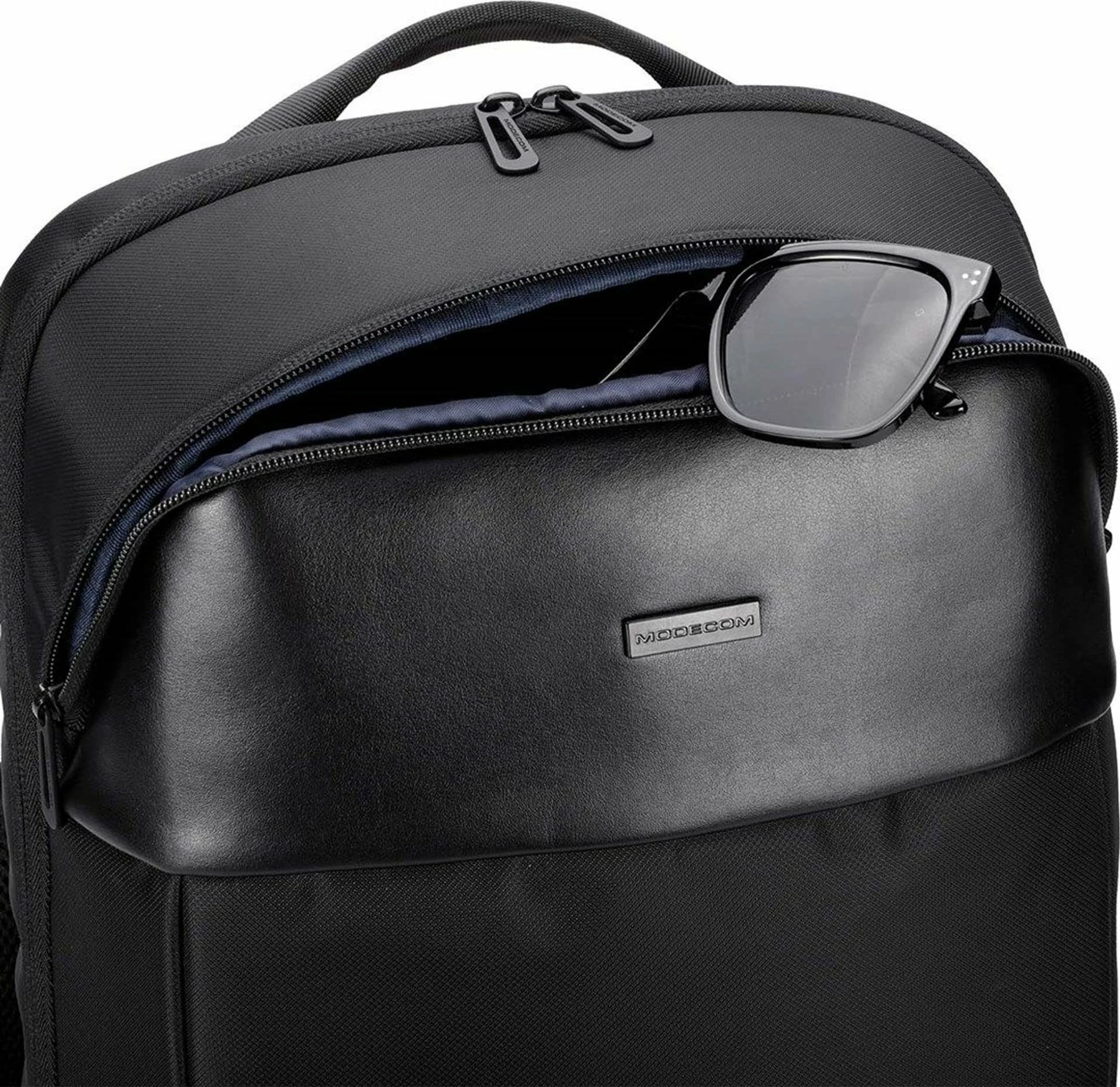 Çantë shpine për laptop Modecom Active 15 15.6" me portë USB, e zezë
