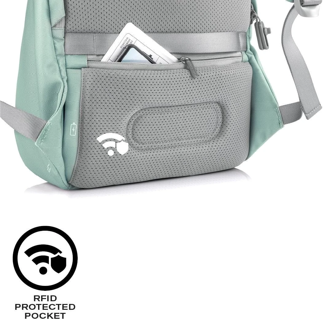 Çantë shpine për laptop XD Design, mente/hiri