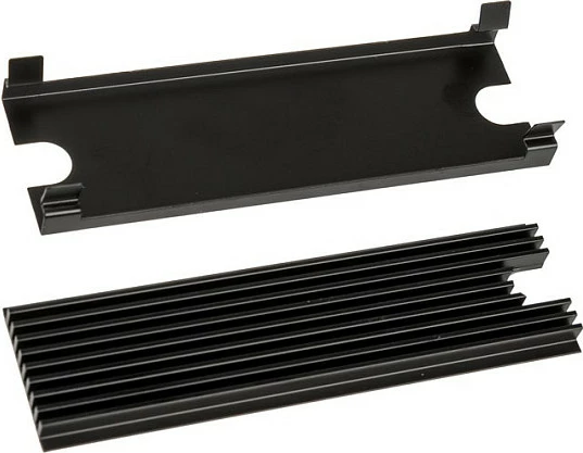 Ftohës për SSD M.2 Thermal Grizzly M2 SSD Cooler, mbështet M.2 2280, zi