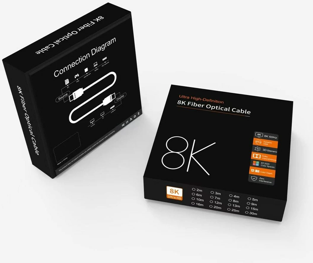 Kabllo HDMI Ultra High Speed PremiumCord, 10m, i zi
