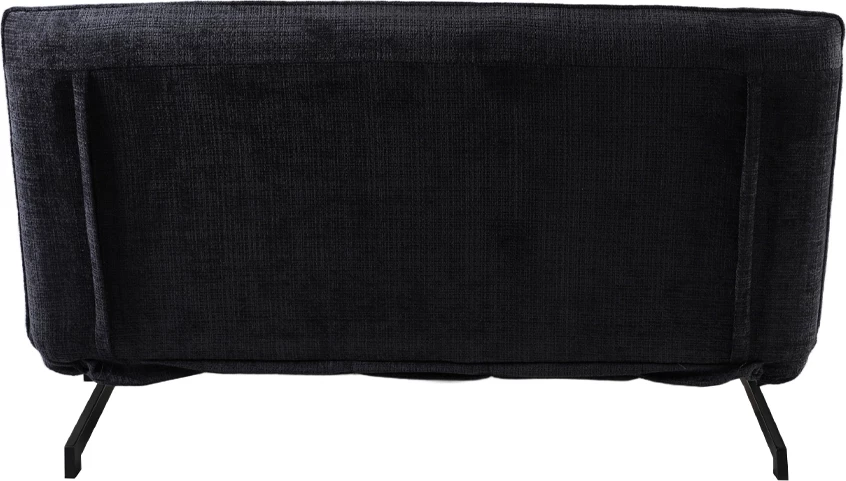 Divan shtrat palosës, dy vende, ngjyrë antracit, 142x88x86cm