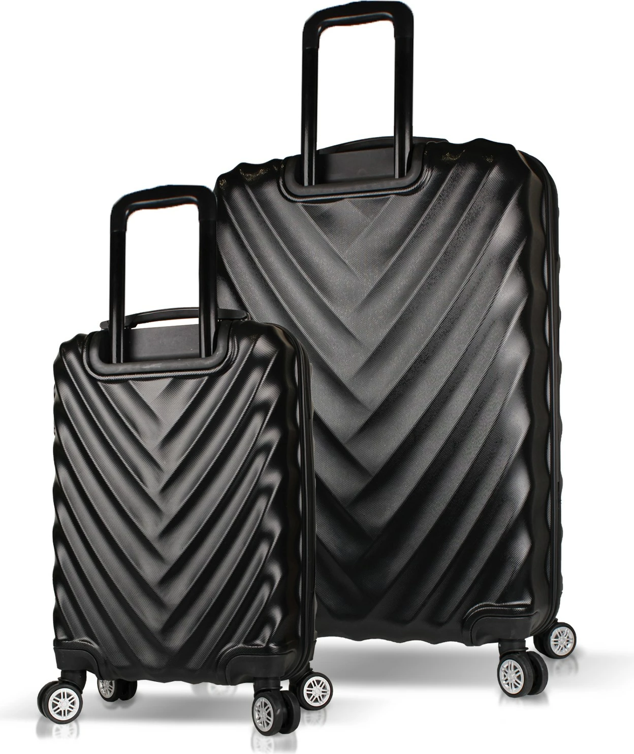 Set valixhesh (2 copë), ngjyrë e zezë, Zoozie Bags, 6784