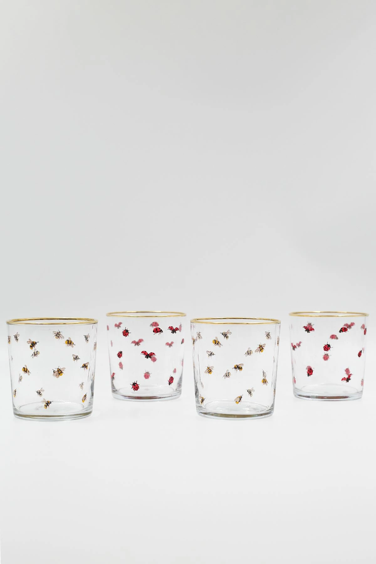 Set gotash prej qelqi (4 copë), Hermia Concept, Lady 380