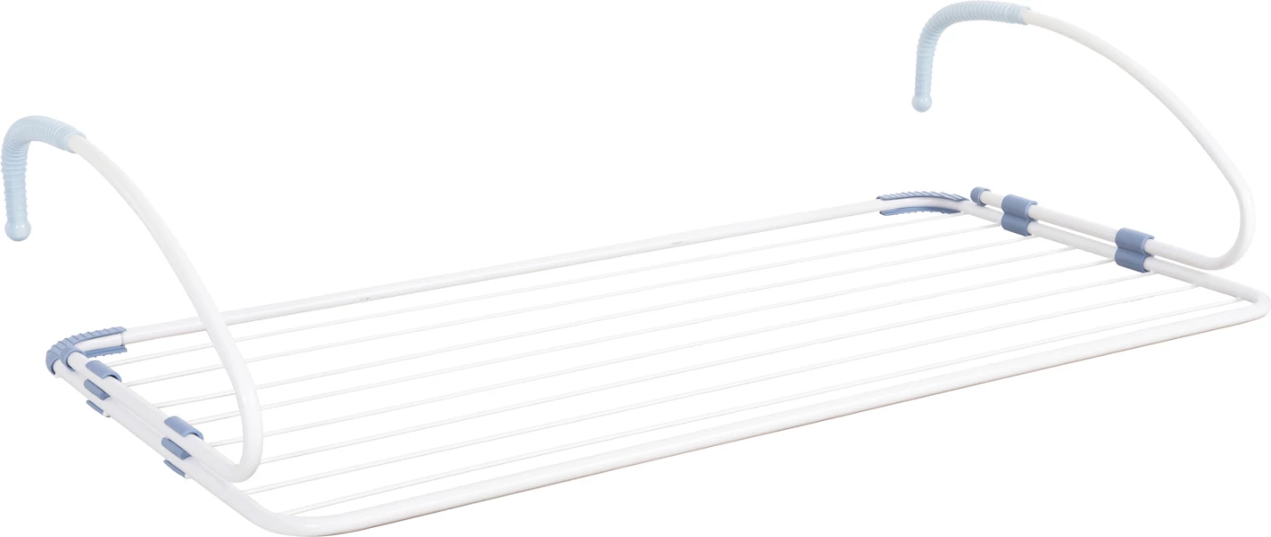 Varëse alumini për tharje FH12166, e bardhë, gjatësi totale varëse 10m, 107x3x55 cm