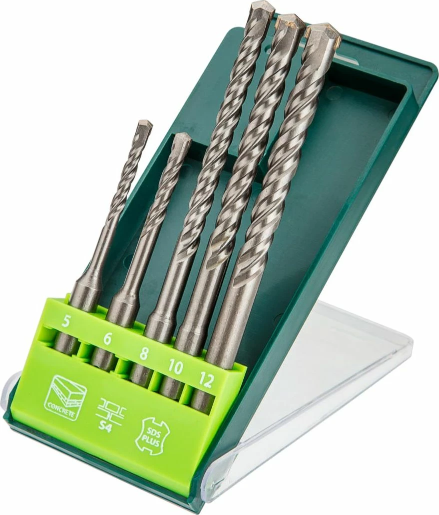 Set spiralesh për beton Verto 60H685 SDS+ 5/6/8/10/12 mm 5 copë