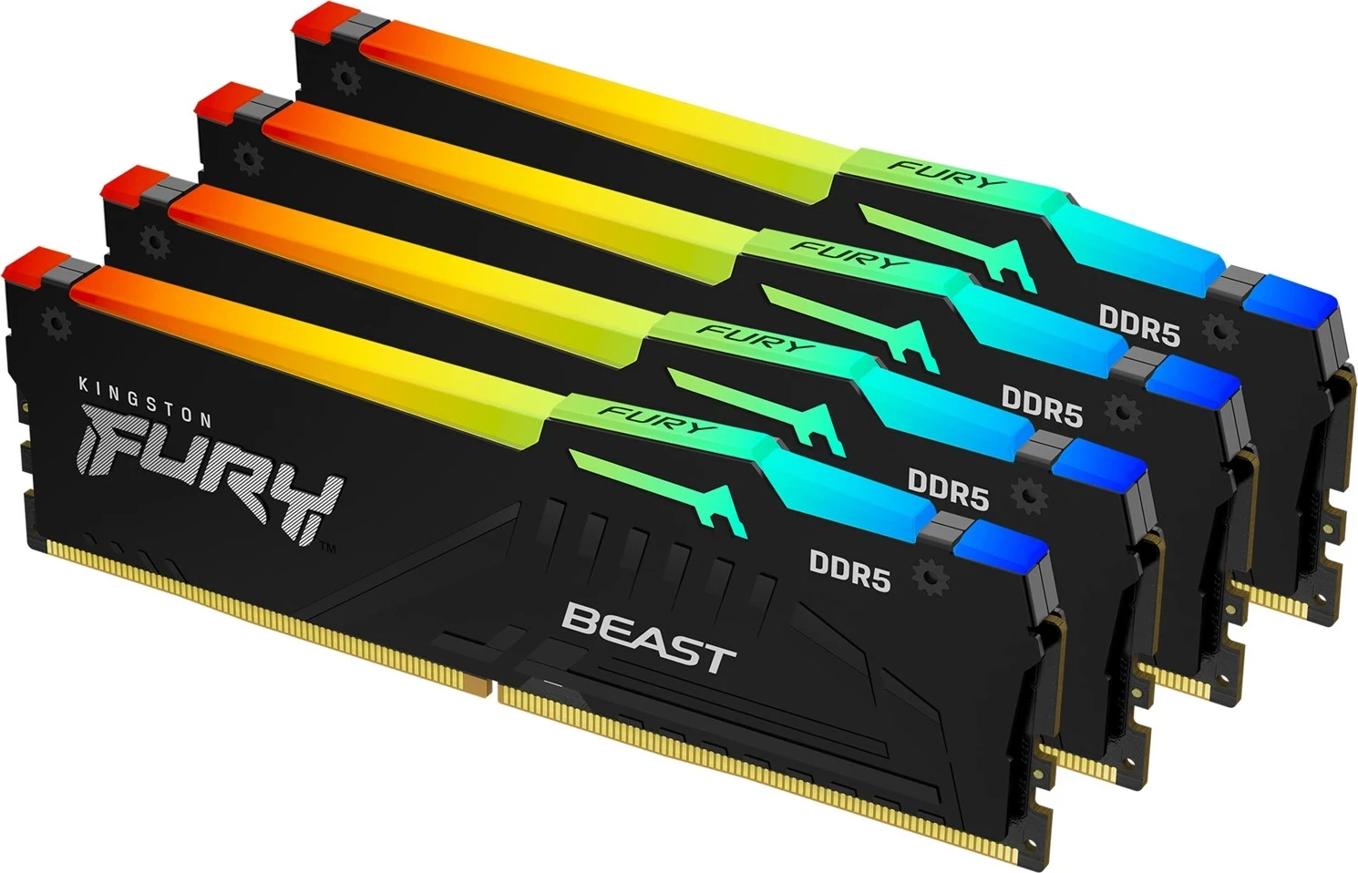 RAM Memorje Kingston FURY Beast 128GB 5600MT/s DDR5 RGB