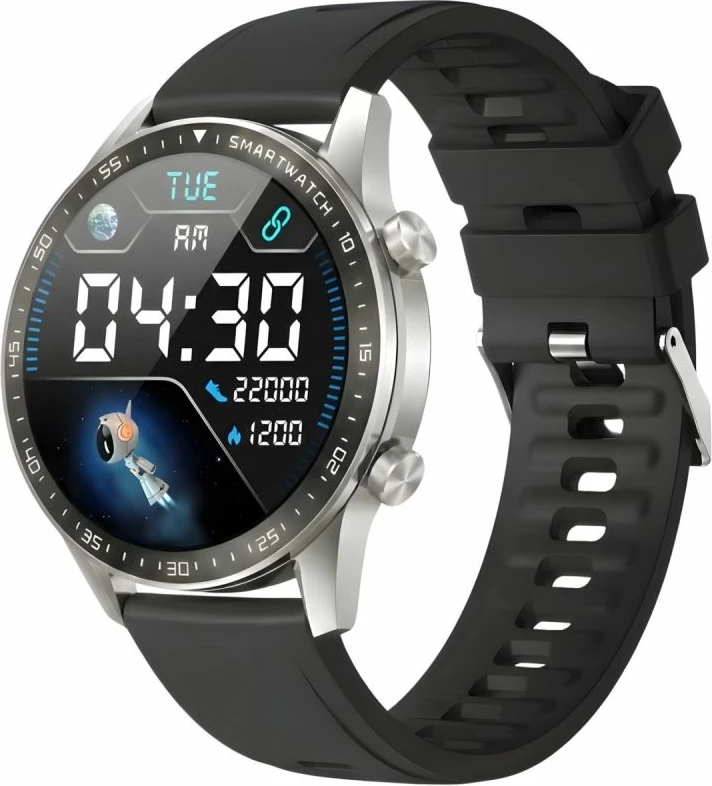 Smartwatch Gravity GT10-6, argjendtë, set me rrip dhe byzylyk