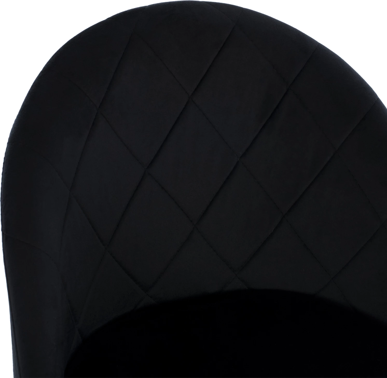 Karrige për bar, ODED, lartësi mesatare, FH8732.14, këmbë metalike & kadife e zezë, 45x53x98 cm, set prej 2 copë