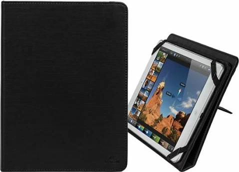 Mbështjellës me stand për tablet RivaCase 3217, 10.1\" (universal), magnetic closure, e zezë