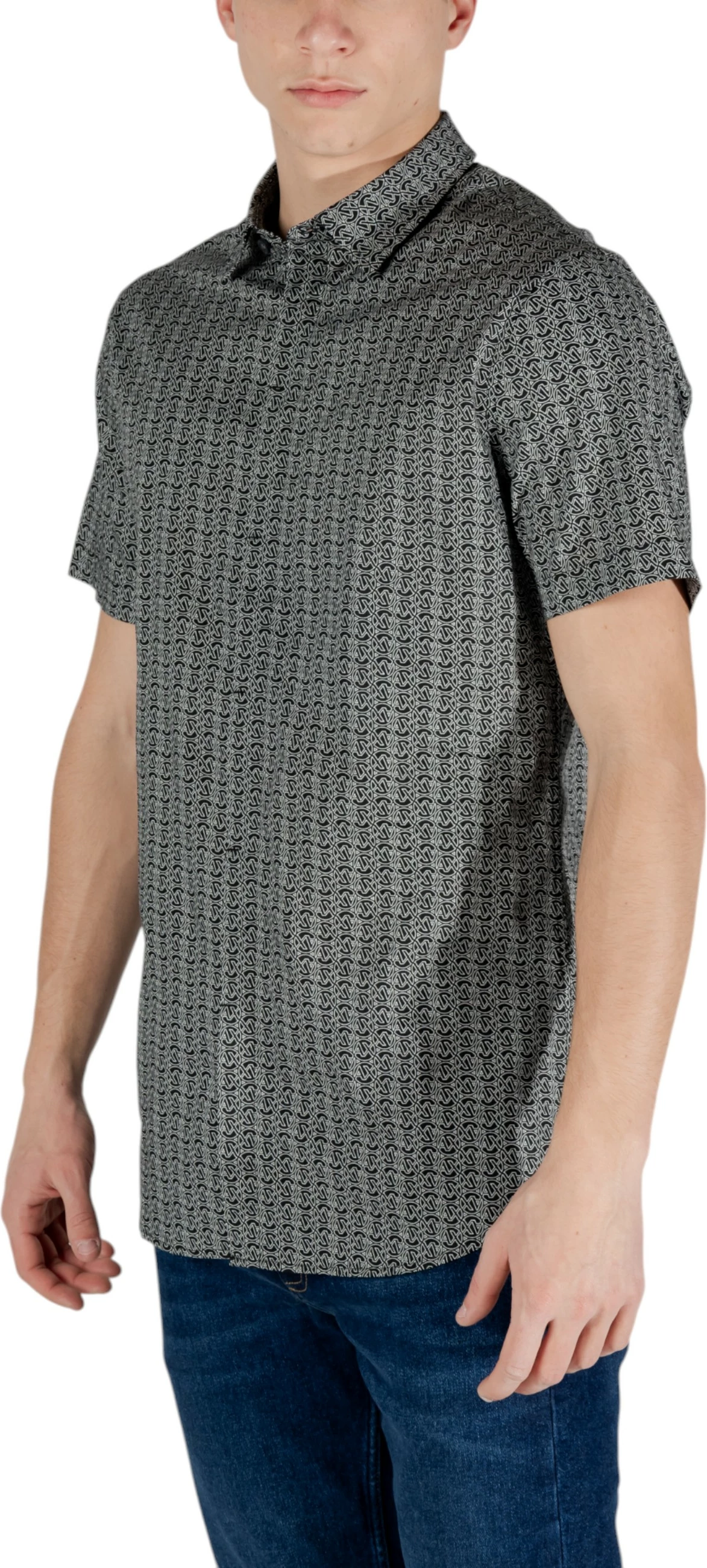 Maicë polo për meshkuj Armani Exchange XM000624 AF13184, e zezë [Madhësia: XS]