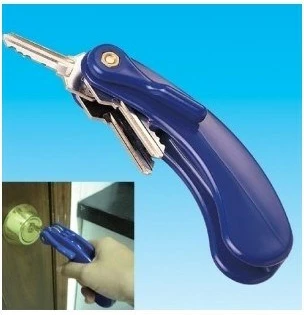 Mbajtës çelësash SUNDO 27300, plastikë, ngjyrë vjollcë