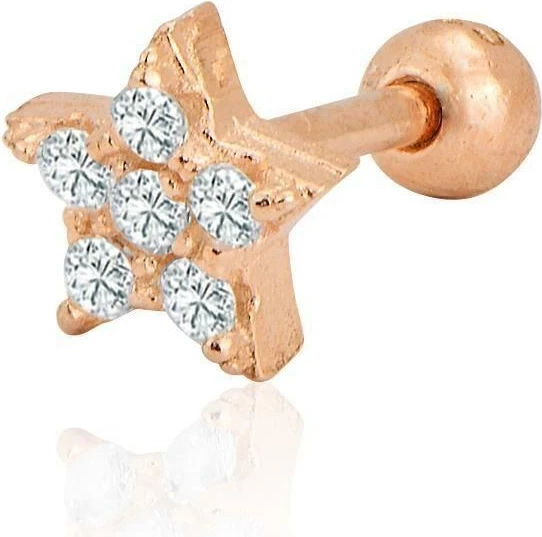 Piercing argjendi, ngjyrë ari rozë, Jumeon, SGTL12422