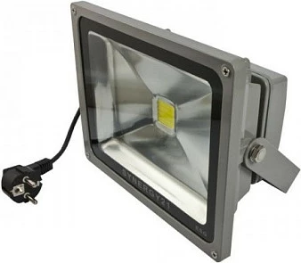 Reflektor LED Synergy21 50W V2, për jashtë, neutral e bardhë, i zi