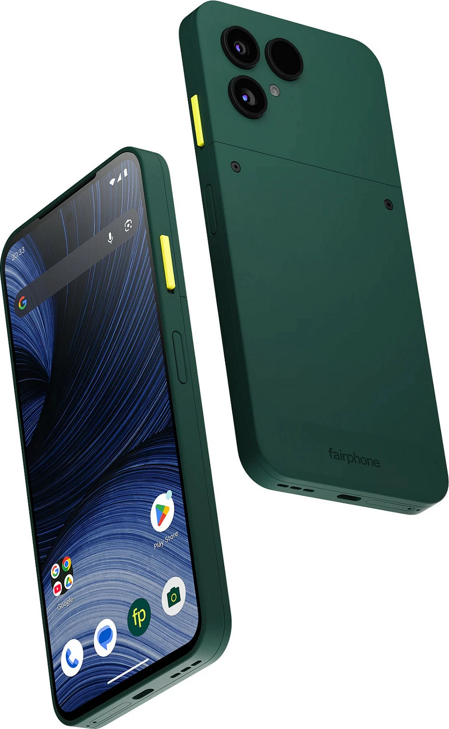 Celular Fairphone Gen. 6+ 12GB RAM 256GB, forest green