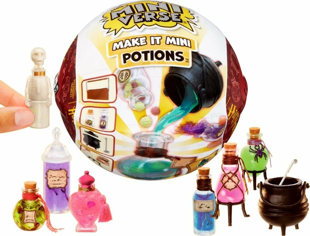 Set lodre kreative DIY MGA Miniverse Make It Mini Potions Harry Potter Surprise Bubble 594512