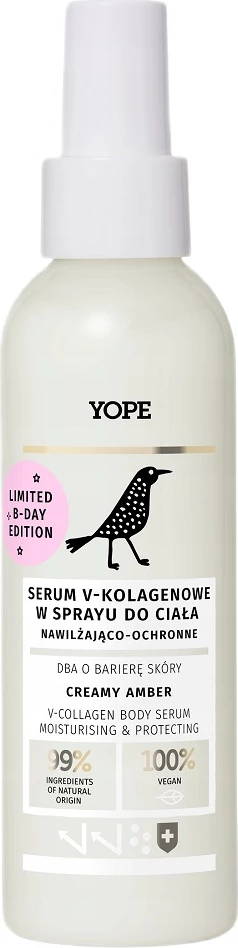 Spray serum për trup Yope V-Collagen për femra Creamy Amber 150ml