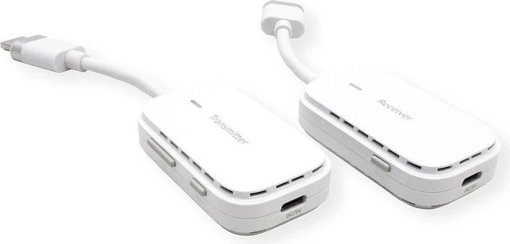 Sistem HDMI pa kabllo VALUE Wireless HDMI A/V, transmetues & pranues, 1080p, 20 m, i bardhë