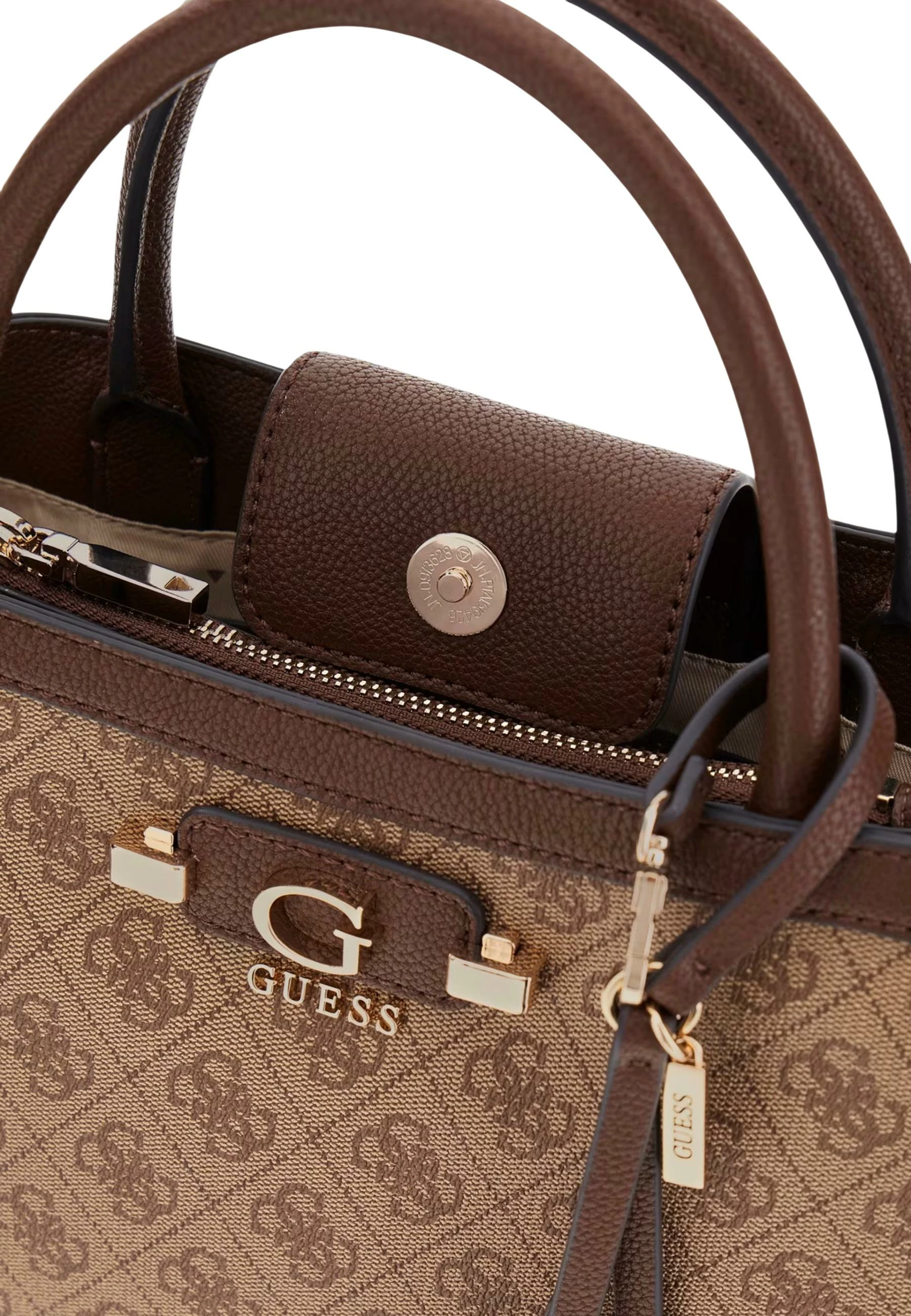 Çantë krahu Guess Coleen Logo Small SA HWSG97 49060, për femra, latte