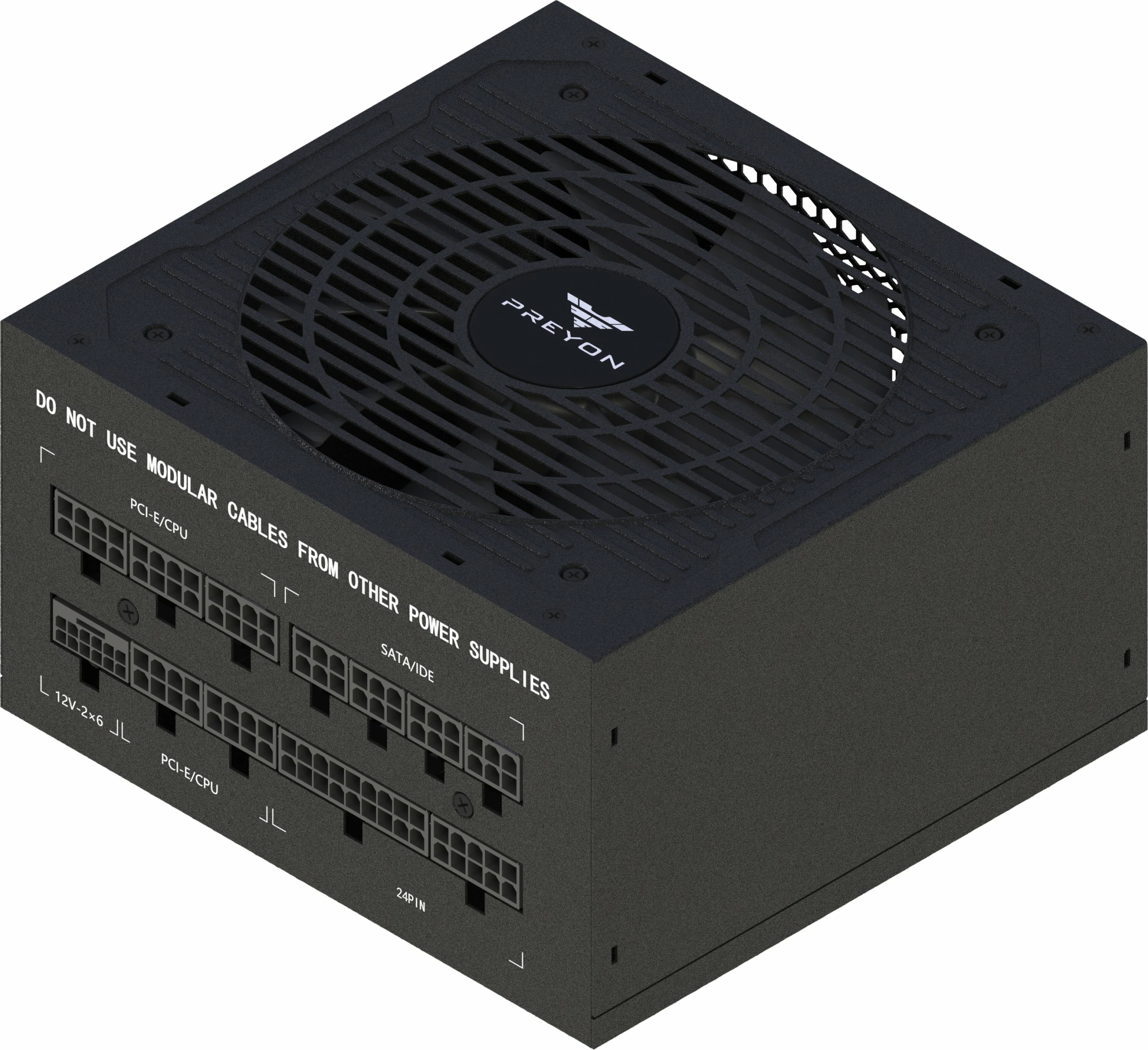 Furnizues rryme (PSU) PREYON Eagle Power GOLD PEPG1000W 1000W, 80 Plus Gold, ATX 3.1, plotësisht modular, i zi
