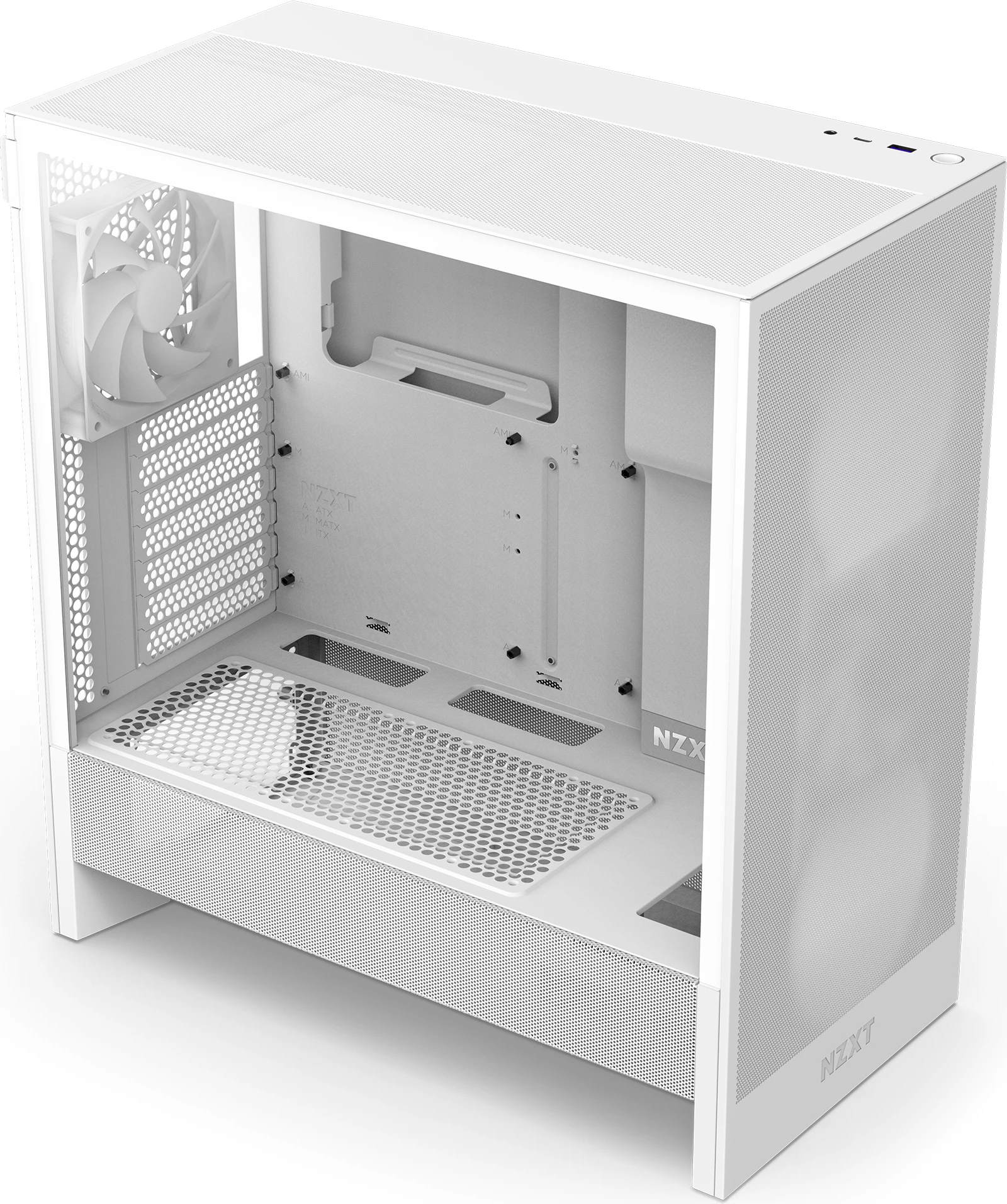 Kasë NZXT H5 Flow - E bardhë