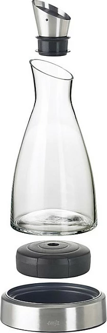 Karafë Emsa Flow 505219, 1L, xham, inox/transparent