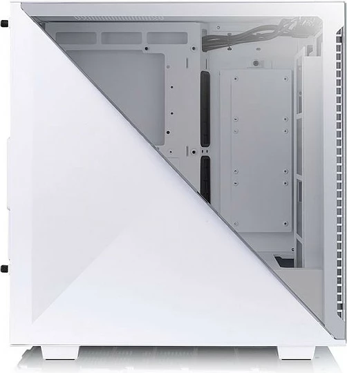 Kasë Thermaltake Divider 300 TG Snow, Midi Tower, Tempered Glass, RGB, e bardhë